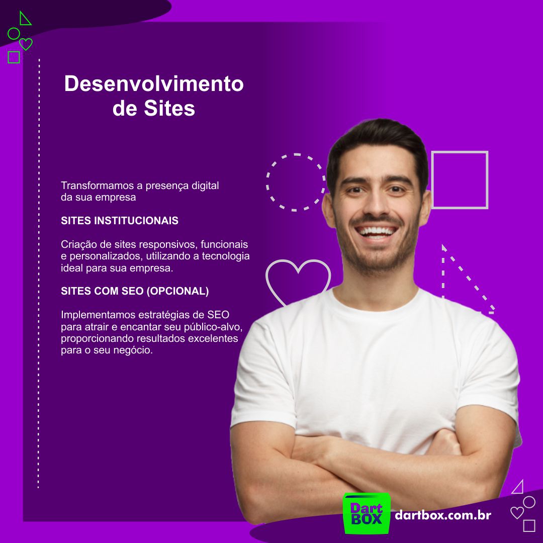 dartbox's tweet image. 🚀Desenvolvimento de Sites

Transforme a presença digital da sua empresa com a gente!

Sites institucionais responsivos, funcionais e personalizados.
Tecnologia ideal para destacar sua empresa.

👉 Leve seu negócio ao próximo nível!

#DesenvolvimentoDeSites #SitesInstitucionais