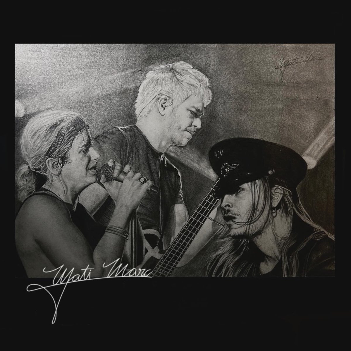 MatiiMarc's tweet photo. Dibujo de @AIRBAGoficial @GuidoAIRBAG @GastonSardelli 
Etiquétenlos 🫶🏻

#airbag #rock #dibujo #gastonsardelli #guidosardelli #patriciosardelli #art #arte https://t.co/4k6N7ijYEJ