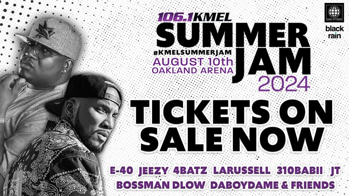 106KMEL's tweet photo. Get ready! We have your chance to win #KMELSummerJam tickets during the 6 o'clock drop with @CuzzinDre_! Don't miss out!

Tickets on sale now: https://t.co/lEttHRFuzo https://t.co/FLRpleA35N