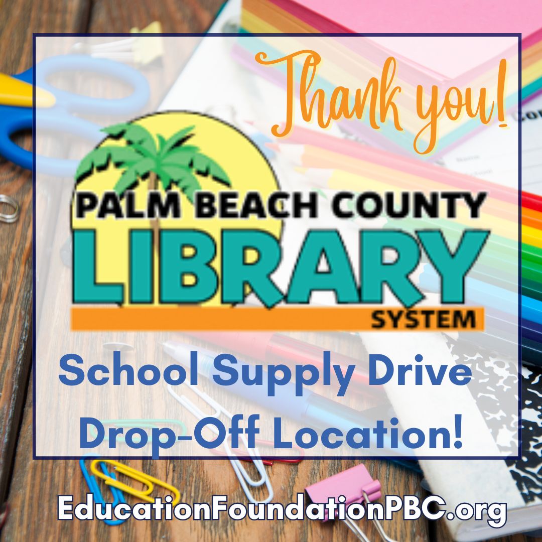 With all the BOGO deals on school supplies, buy one for your child and donate the other to a child in need! It costs you nothing but will have a lasting effect on a child.

#SchoolSupplies #SupplyDrive #BackToSchool #FirstDay #HelpingStudents #EFPBC #YOUREducationFoundation
