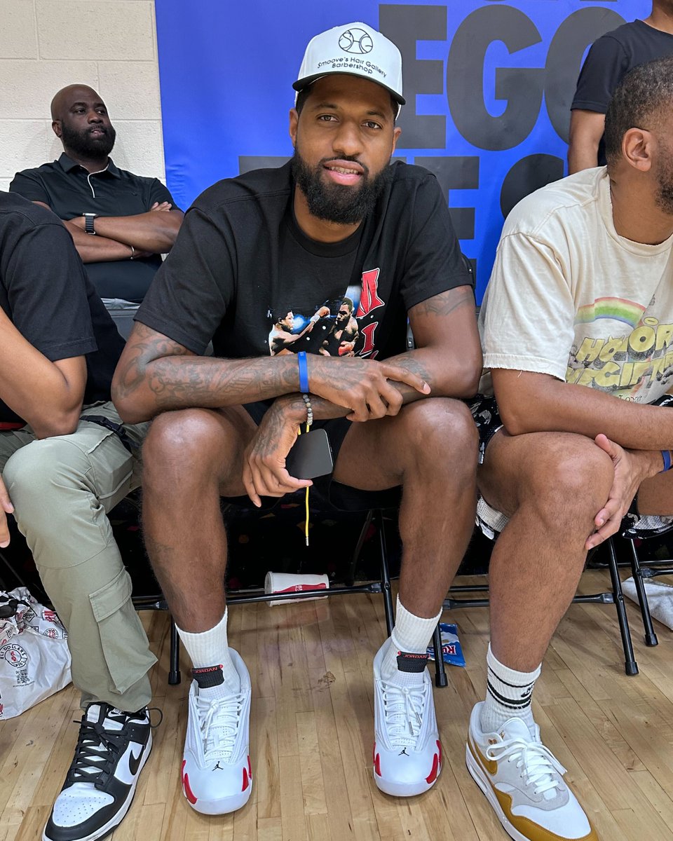 nbafuturenow's tweet image. PG pulled up to Peach Jam 😎