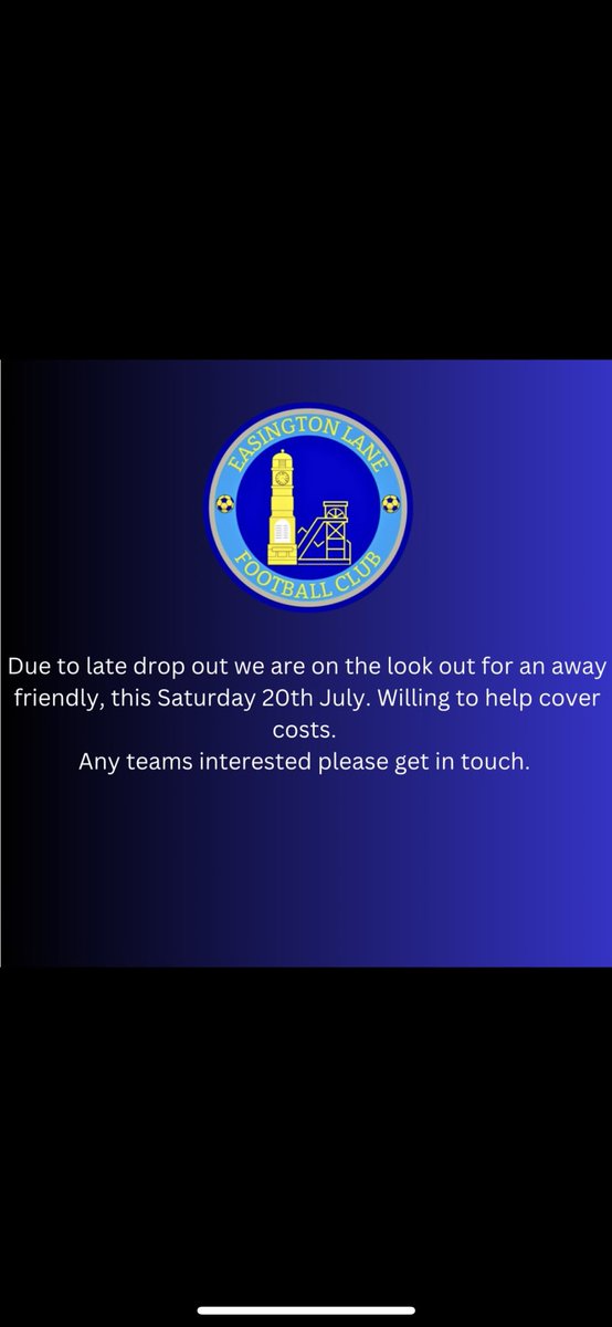Easington Lane FC (@easingtonlanefc) on Twitter photo 