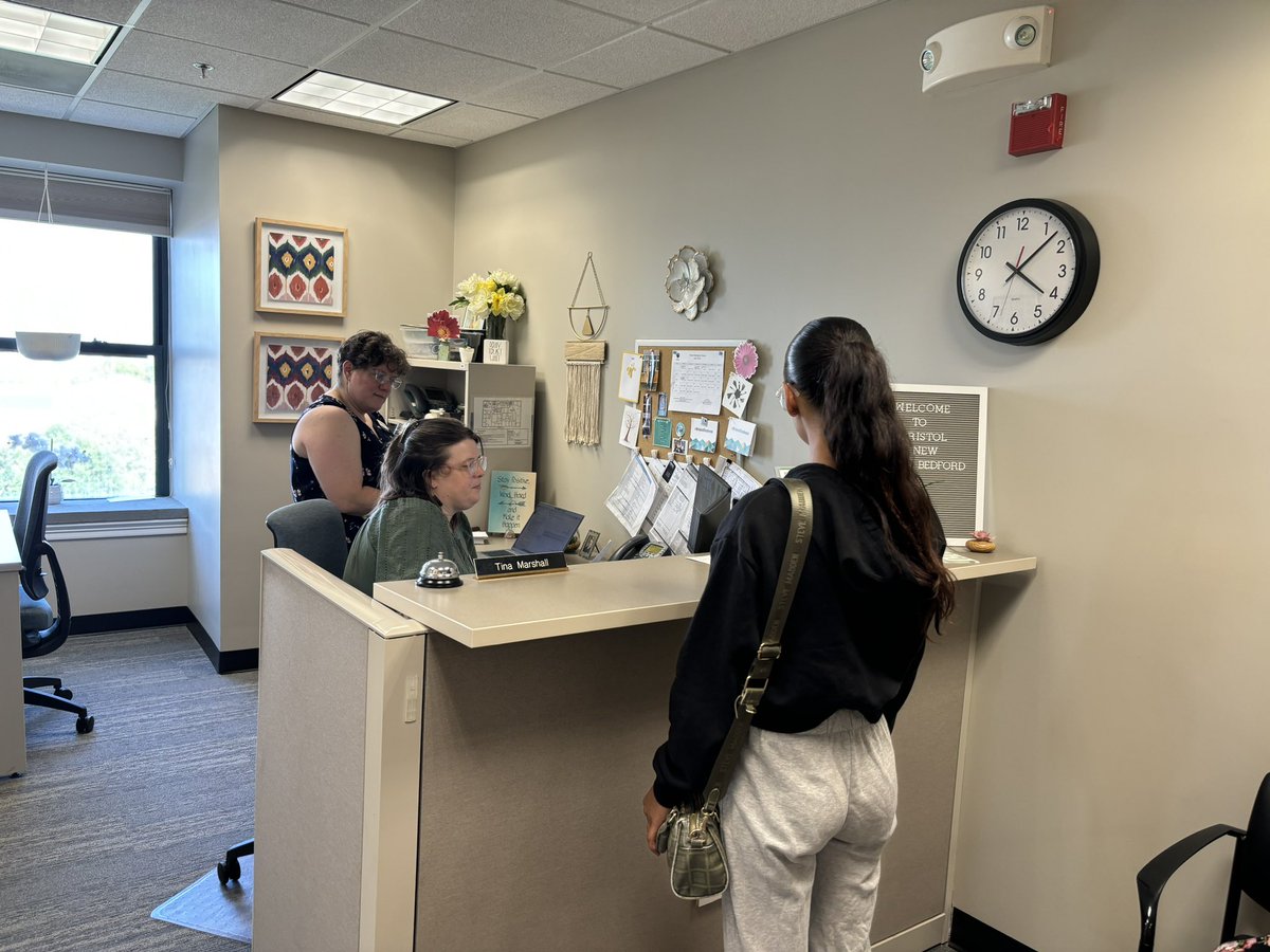 What a pleasure to host new students at our New Bedford campus at <a href="/BristolCC/">BristolCC</a> for a destination registration event for Fall 2024! Always excited to meet new students who are eager to get started with their academic journey. The New Bedford rockstar team rocked as always.