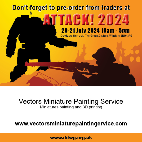 DDWargamesGrp's tweet photo. This is a company that hasn't travelled far but come along way since the 12 year old Tom first came to DDWG. Now he’s back at #Attack2024 as a trader offering 3D printed models & a painting service to help you grow your armies. https://t.co/o9jRi7kp5S
#Wargaming #PaintingService https://t.co/6yP438epbr