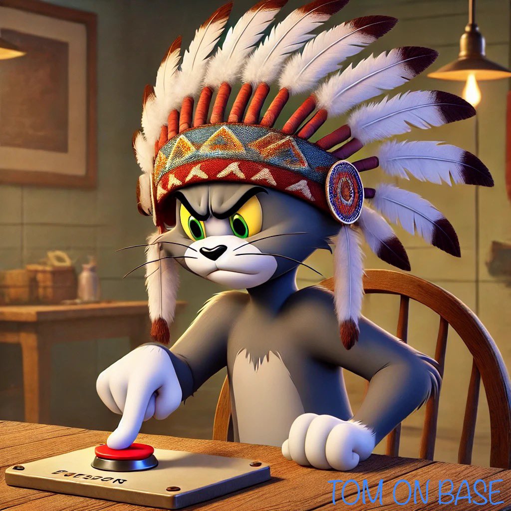 BasedTomCat's tweet photo. Soon $TOM BUY BUY BUY 😾

Gm #TOMFAM ☀️

#TOMONBASE https://t.co/DPXbw3Fff6