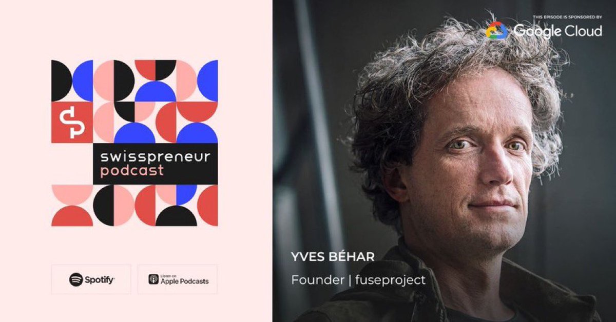 DesignApplause (@designapplause) on Twitter photo 👉🏿 <a href="/yvesbehar/">Yves Behar</a> on the <a href="/swisspreneur/">swisspreneur</a> show with an interesting, heartfelt discussion about talent, venture designing, and Yves' path from Lausanne to SF.
Click here to listen to the full episode: swisspreneur.org/podcast/yves-b… 👉🏿 <a href="/yvesbehar/">Yves Behar</a> on the <a href="/swisspreneur/">swisspreneur</a> show with an interesting, heartfelt discussion about talent, venture designing, and Yves' path from Lausanne to SF.
Click here to listen to the full episode: swisspreneur.org/podcast/yves-b…
