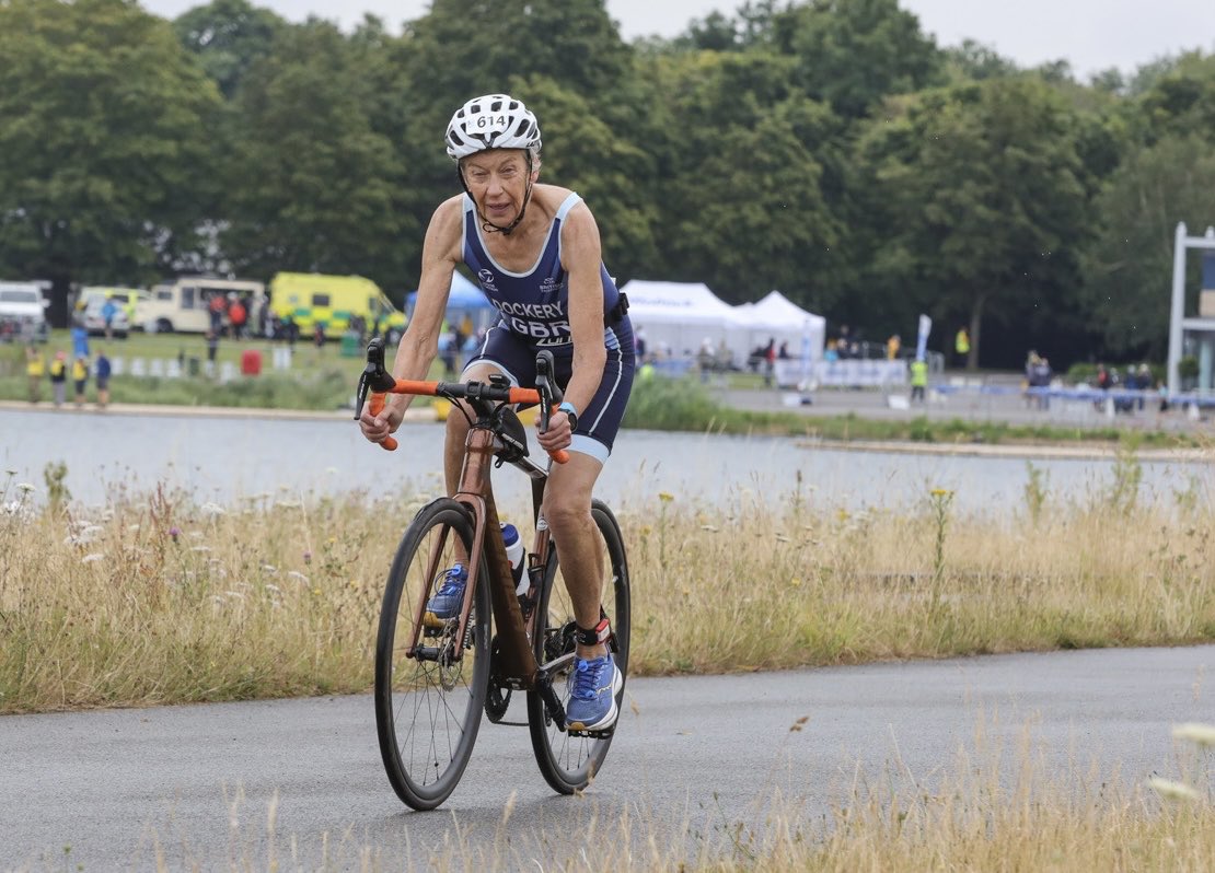 AnneDOCKERY6's tweet photo. Arctic 1 Sprint Triathlon. Chilly bike ride but loved the run. 1st in F 75-9 so hopefully qualified for Istanbul. 🤞 https://t.co/xAXjXxbS8u