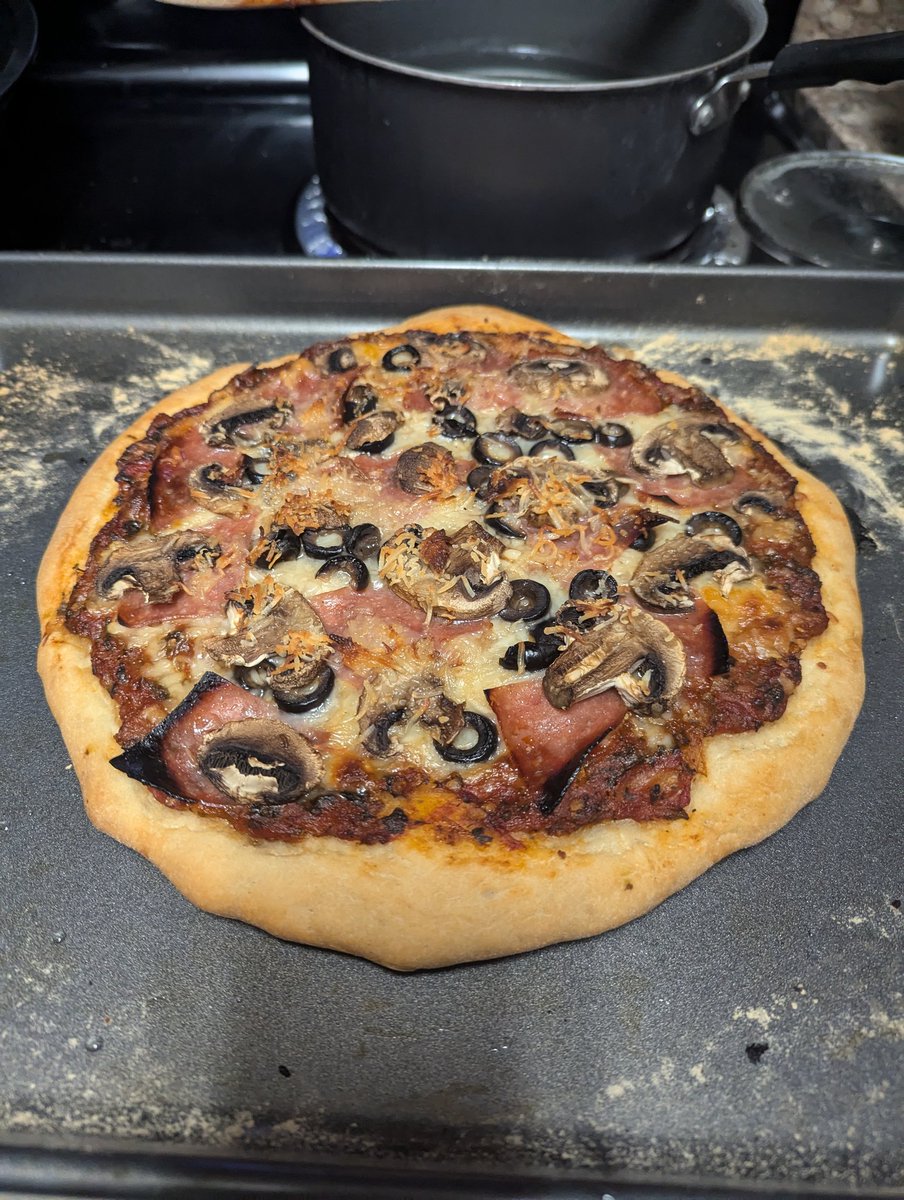 Anyone want some handmade pizza?