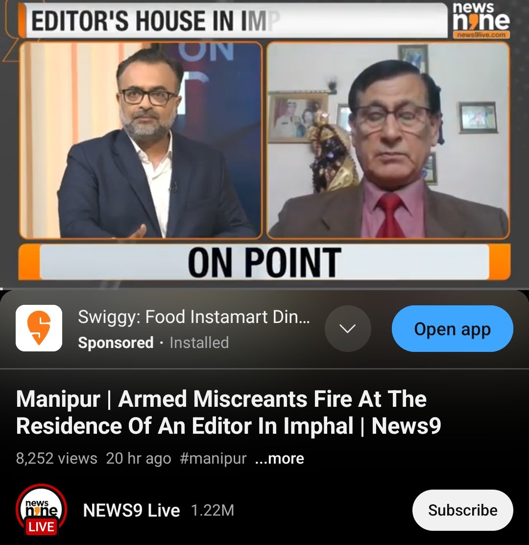 SiamPhaipi's tweet photo. #Manipur 
Topic:Armed Miscreants fire at the residence of an editor in Imphal Valley
What they mentioned:
Kuki Militants - 100 times
Poppy - 100 times 
Fmr - 100 times 
Illegal immigrants - 100 times
Meria Paibi - 1
Arambai - 0
Meitei Militants - 0
And claiming to be 'neutral' 🤷‍♂️ https://t.co/CGWOVVNtc8