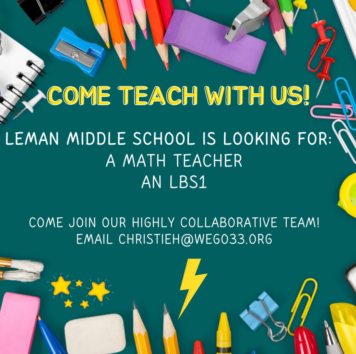 Come join the Charger team! ⚡️