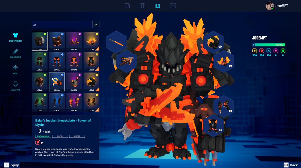 Quest39: Balar's legendary armor #AsharaSeason and #TSBBuilderChallenge