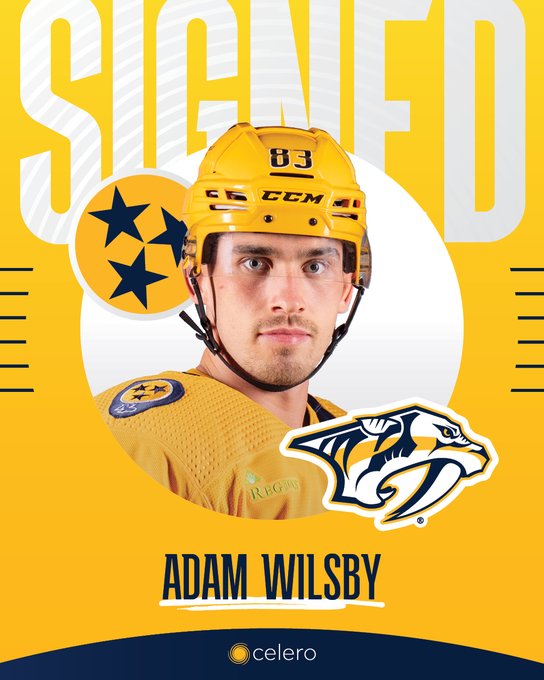 Text at the top says signed. There is a photo of Adam Wilsby. Text underneath the photo says Adam Wilsby. The Celero logo is at the bottom center.