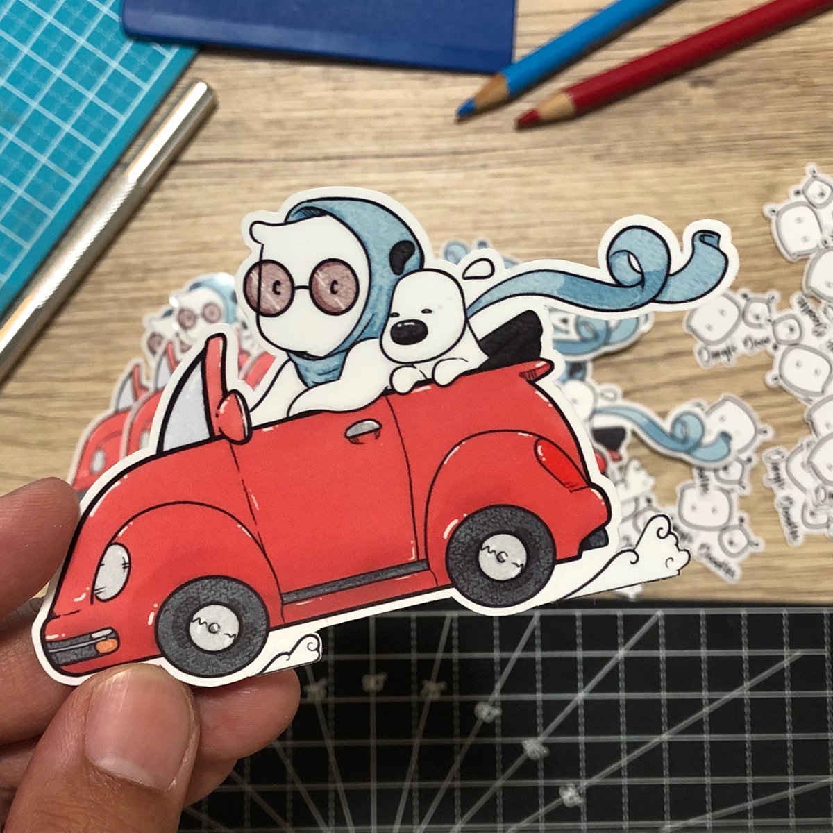 darylsdoodles's tweet photo. You know, now's a good time to show off some of my items, by posting what was purchased. https://t.co/IqtVW639m1