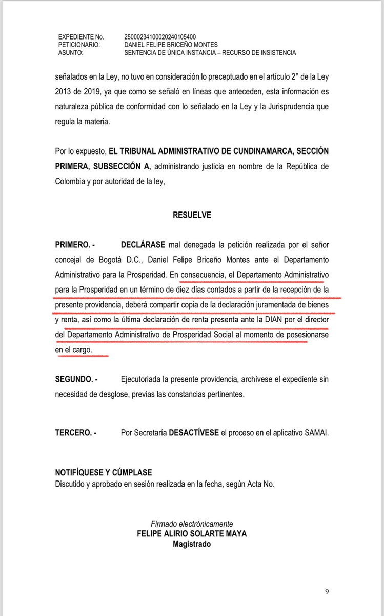 Danielbricen's tweet photo. Llevo más de 4 meses pidiéndole al señor Gustavo Bolivar que haga pública la declaración de renta con la que se posesionó en @ProsperidadCol. 

El Tribunal de Cundinamarca le ordenó entregarla y aún sigue sacando excusas.

¿Qué oculta el señor Bolivar en su patrimonio? https://t.co/3HHmVrZOaR