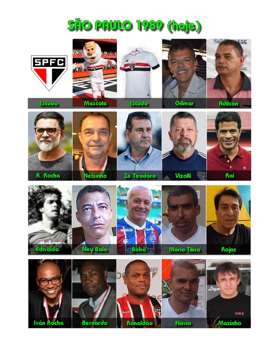 gbxfut's tweet photo. São Paulo 1989 Vice-campeão Brasileiro e Campeão Paulista | Antes e Depois | Before and After @gbxfut 

SE INSCREVA EM NOSSO CANAL
https://t.co/uakYQjRnws

#gbxfut #sãopaulo1989 #campeonatobrasileiro1989 #antesedepois #beforeandafter #futebol #soccer #campeonatobrasileiro https://t.co/dZhUpVCxzF