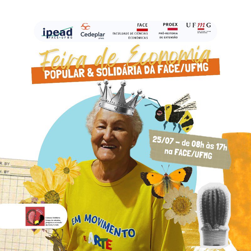 Olá feirantes e amigos do Colmeia! 🍃🐝

É com grande felicidade que passamos para avisar que a nossa próxima feira já tem data marcada! Será no dia 25/07 ao lado da portaria principal da FACE 🥰

Estamos muito animados para receber todos vocês 🤩💖