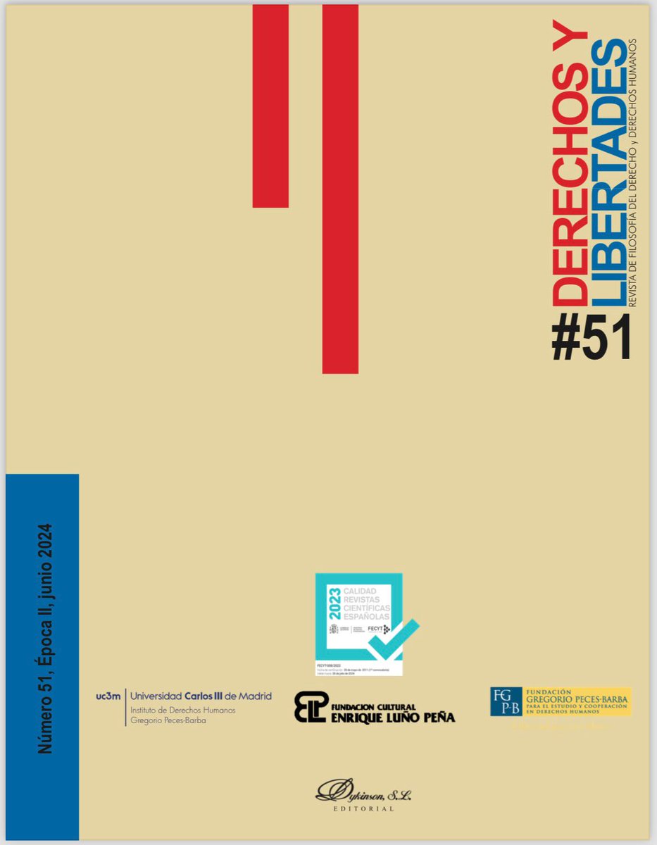 Revista Derechos y Libertades tweet media