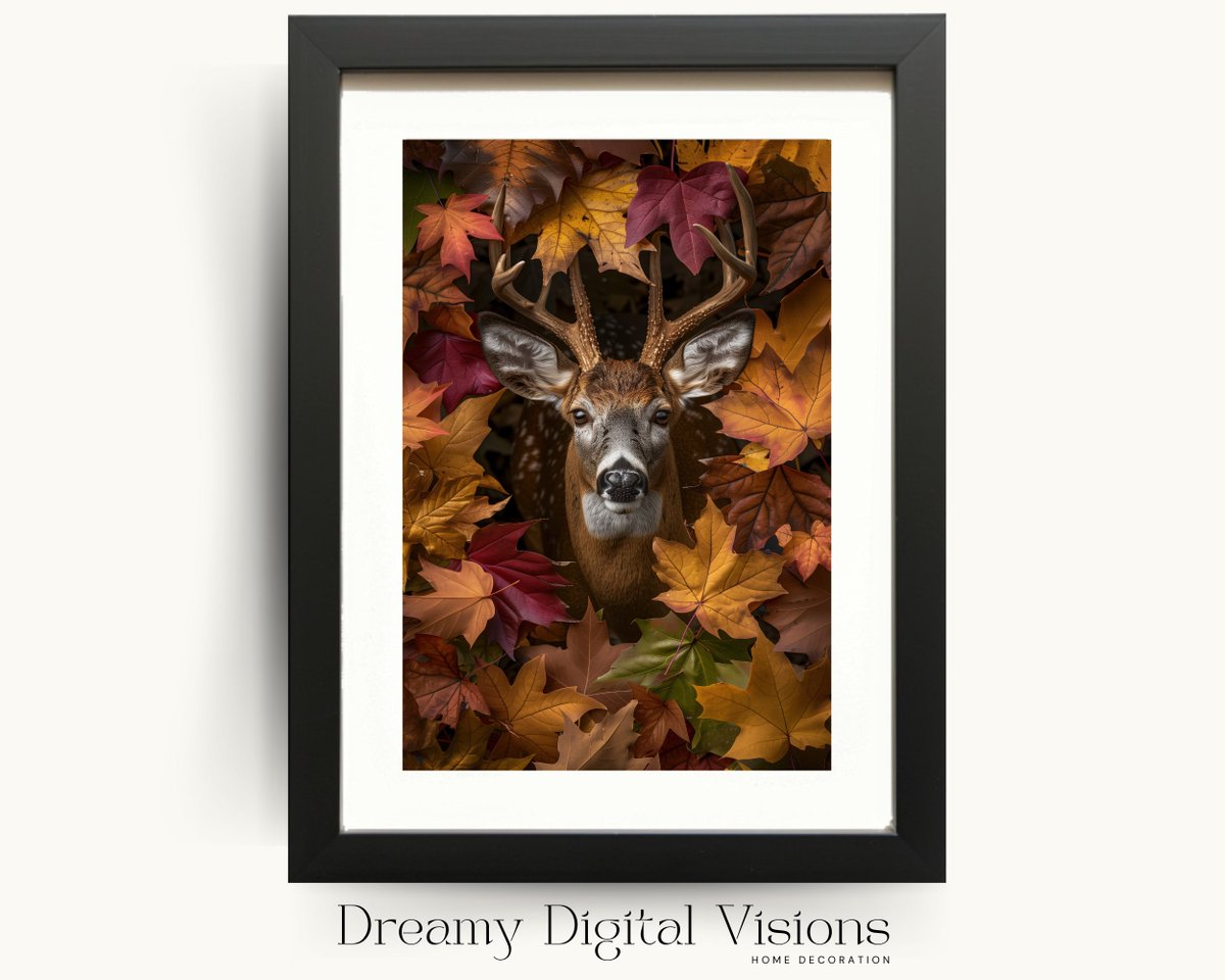 dreamy_digital's tweet photo. πβ¨ Bring the beauty of autumn into your home with our stunning digital photo of a deer among vibrant autumn leaves. Perfect for nature lovers! π¦π
Download now: https://t.co/iUTKnuGcmx
#AutumnDecor #NatureArt #DeerPhoto https://t.co/kB2gnM70qP
