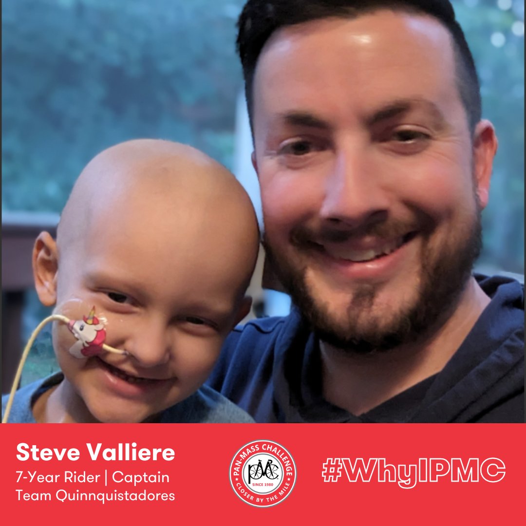 PanMass's tweet photo. Today's #WhyIPMC Guest Blog is by 7-Year Rider and Captain of Team Quinnquistadores, Steve Valliere. 

Read why Steve and his family will be #OneInABillion, riding and volunteering in #PMC2024. https://t.co/a7xIeLS7XJ

#PMC2024 #OneInABillion https://t.co/1Og3MjLFrJ