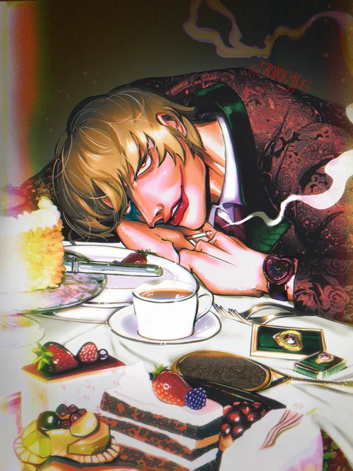 Rosinante was a bit camera shy on his special day#コラさん誕生祭2024 #ONEPIECE 