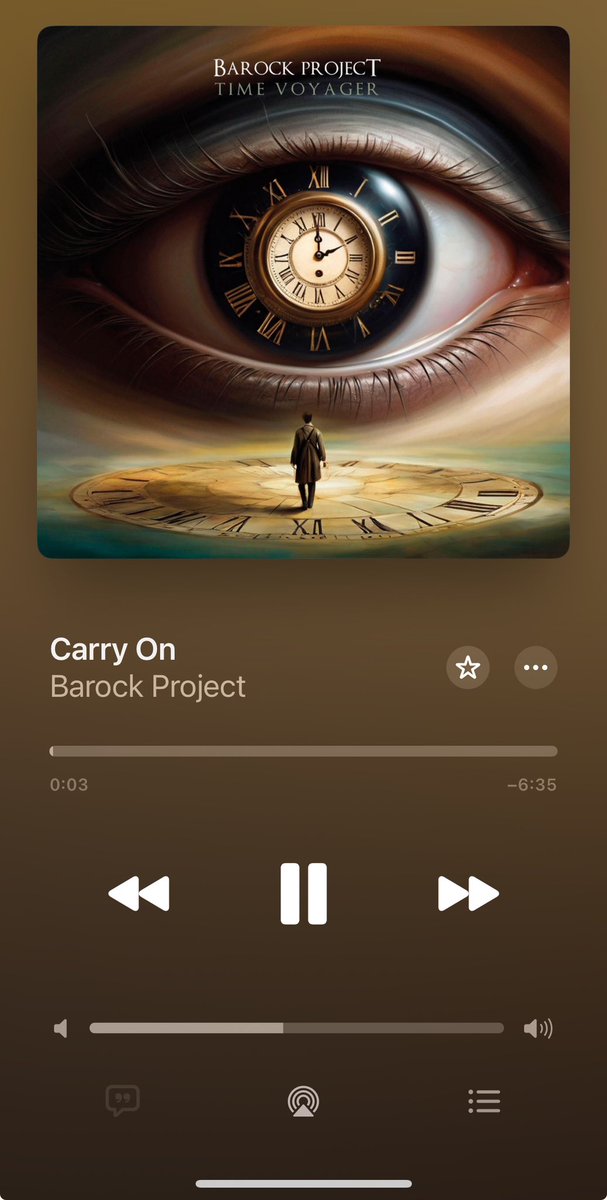 StarairTaku's tweet photo. 【Now Playing】

おはようございます😁
今日はこのアルバム👍

現行イタリアン・プログレのトップクラス
Barock Projectのニュー・アルバム💿
/ Time voyager

#NowPlaying #BarockProject https://t.co/MnMLxpmMbk