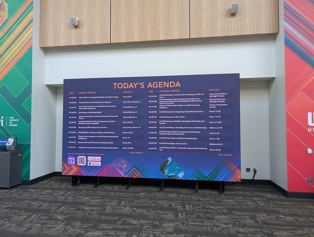 Most helpful thing at #EsriUC2024 :-)