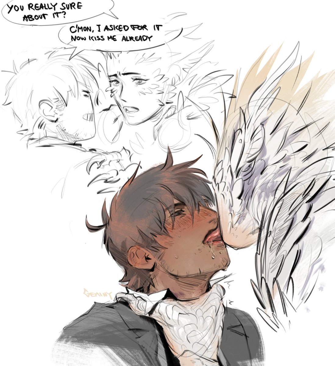 gaym1ny's tweet image. blinks innocently