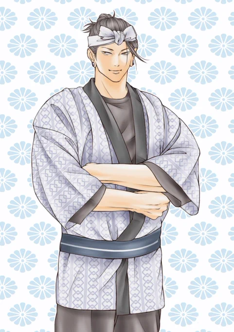 お祭り夏メッチャ御神輿とか担いでほしいこういうかっこう似合うと思うんです 
