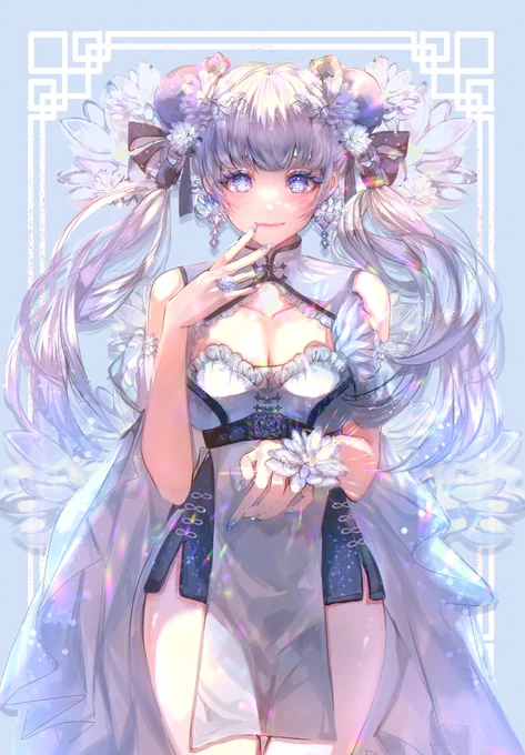 スイレン×チャイナ服が可愛すぎる…