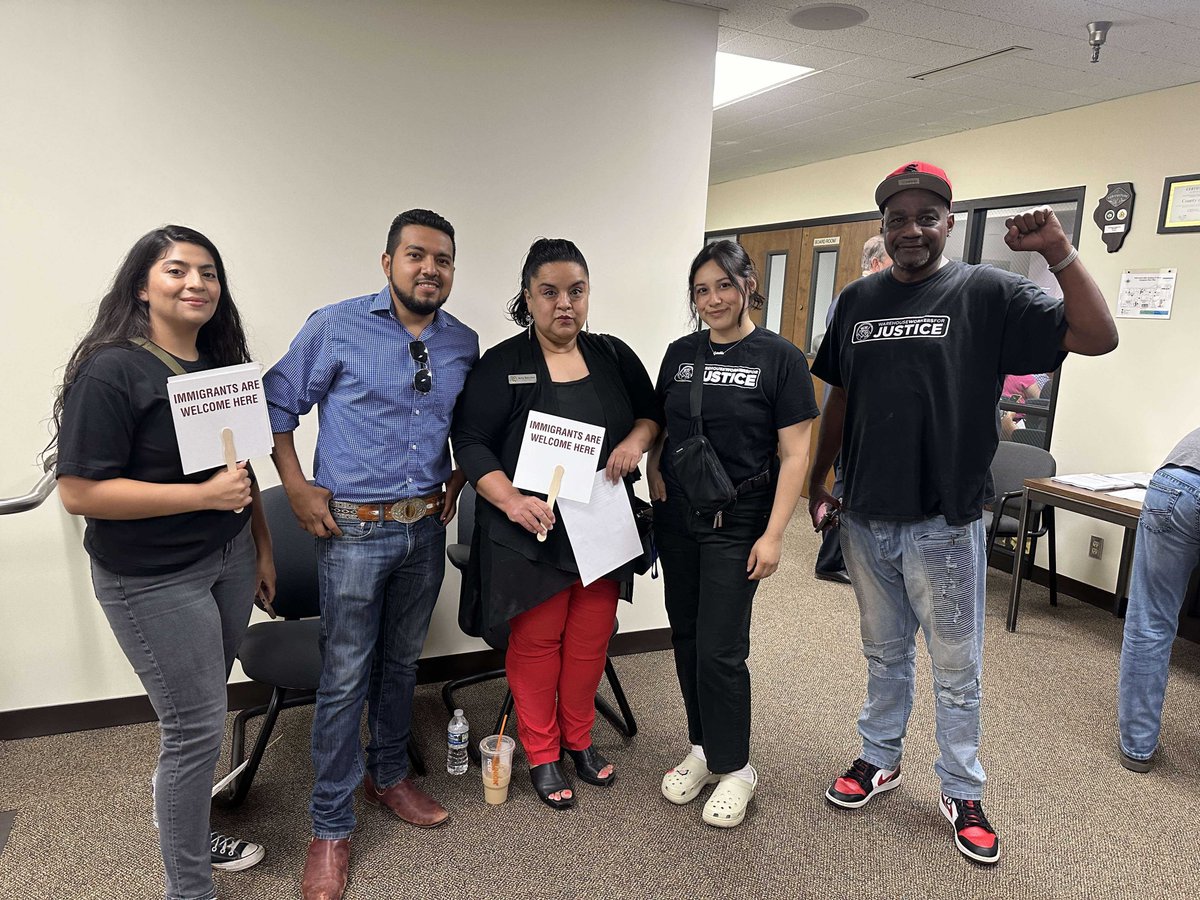 Proud to stand in this win for our immigrant brothers and sisters of Will County ✊

Shoutout to <a href="/SCCJoliet/">Spanish Community Center</a> <a href="/SSIPchicago/">SSIP</a> <a href="/icirr/">IL Immigrant Rights</a> and other allies for standing with us against this xenophobic resolution. #WhenWeFightWeWin