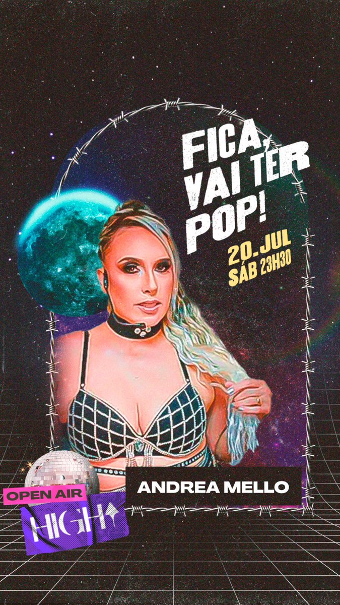 andreamellomeme's tweet photo. Neste sábado dia 20/07/2024 #EumesmaAndreaMello estarei performando #divulgandoeenaltecendo #BritneySpears na #HighClub em São Paulo na Festa #FicaVaiTerPop tem lista de cortesia até 01:00h (veja no Instagram). Te vejo na pista! ❤️ https://t.co/UTIcbI6f0T