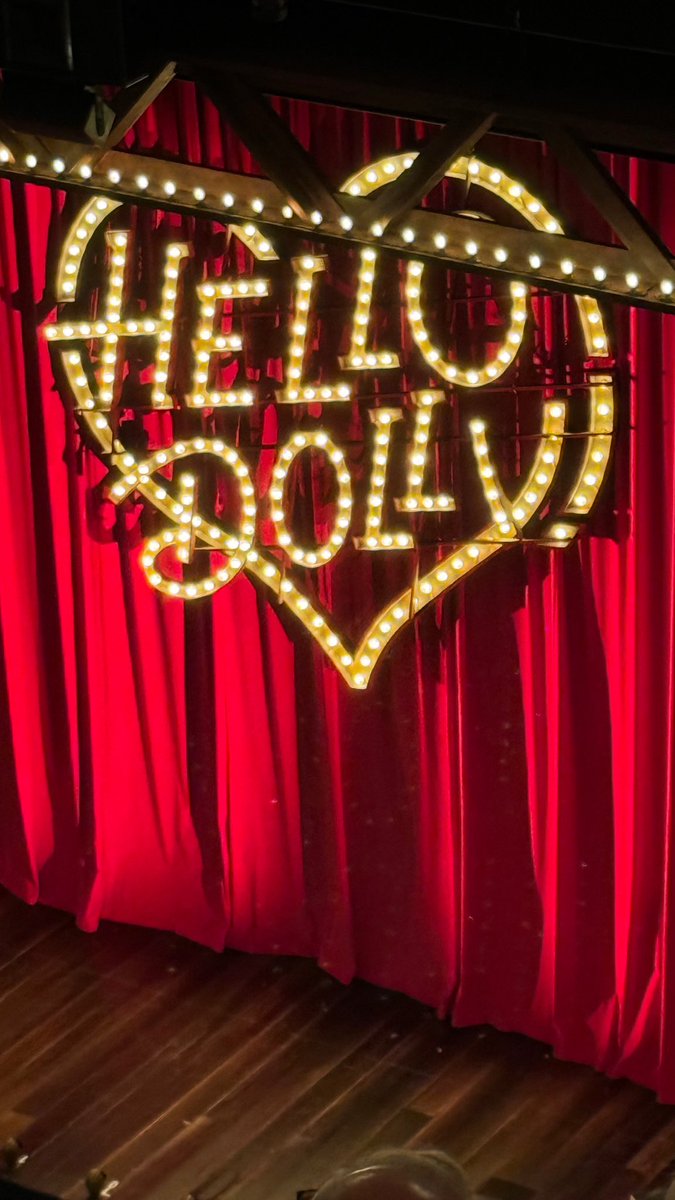 jaygmoore's tweet photo. What a show! Don’t walk RUN to get @hellodollyLDN  tickets! Such an amazing cast! https://t.co/Bwo5pL0fzh