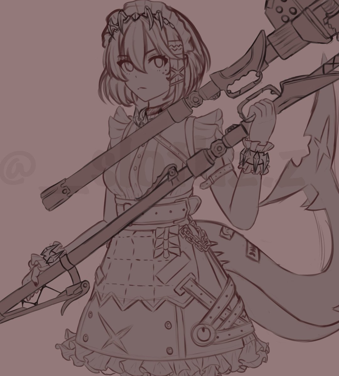 WIP ELLEN JOE!!! #EllenJoe #zzz #zenless0704