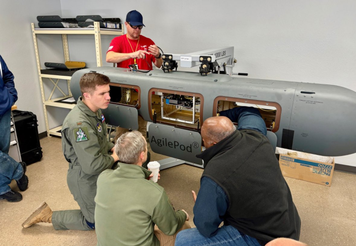 Air Force Test Center (@aftestcenter) on Twitter photo 🚀 "Have STRAINger Things": Our partnership with 586th FLTS & NASA verified the AgilePod’s rapid test capabilities, cutting lead times & costs! 
Full story: bit.ly/3SfYuL7
🌌 #Innovation #FlightTest #unitedstatesairforce #airforcetestcenter 🚀 "Have STRAINger Things": Our partnership with 586th FLTS & NASA verified the AgilePod’s rapid test capabilities, cutting lead times & costs! 
Full story: bit.ly/3SfYuL7
🌌 #Innovation #FlightTest #unitedstatesairforce #airforcetestcenter