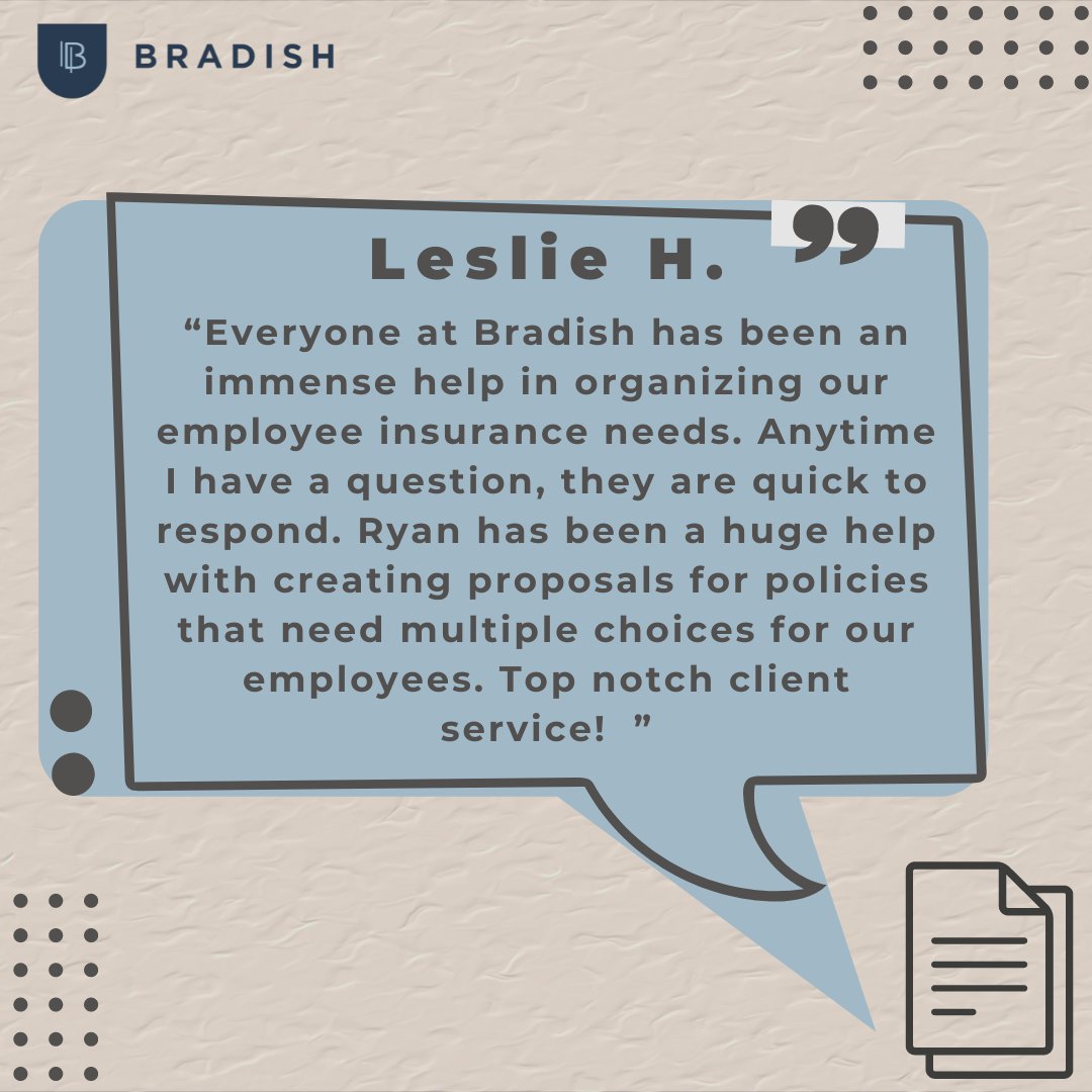 Thanks, Leslie! It's our pleasure! 

#TestiomyThursdays #HappyToHelp #Insurance