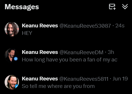 my dms rn (sorry to the keanu i left on read awhile back, ill reply 🙏)