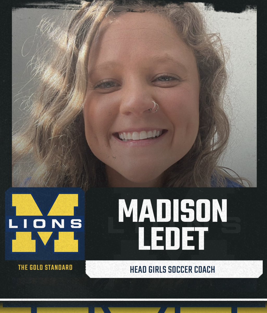 CoachLeonardTX's tweet photo. Excited to announce Madison Ledet (@maddogledet) as our new Head Girls Soccer Coach! She brings with her a lot of success at a high level as both a player and a coach! Let’s welcome Coach Ledet to Lion Nation!

#GoldStandard🟡🦁 https://t.co/KzNonpkqhe