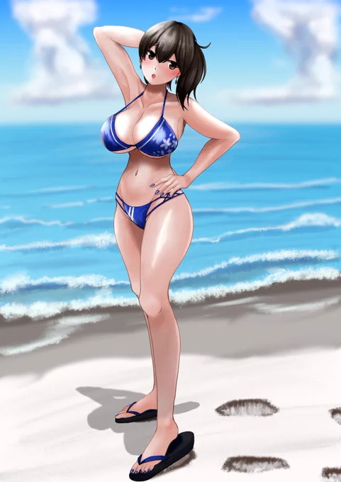 全身 