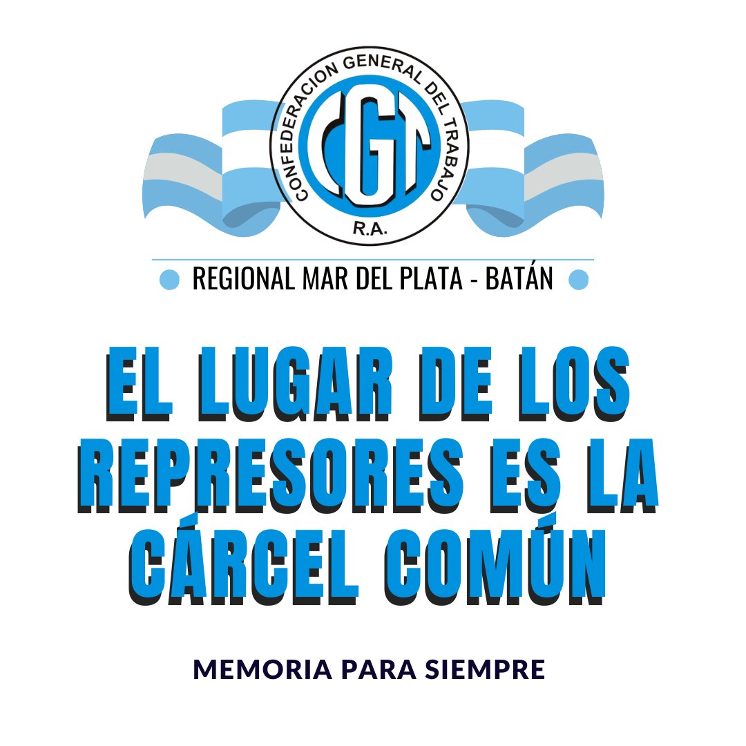 CGT Mar Del Plata Batán tweet media