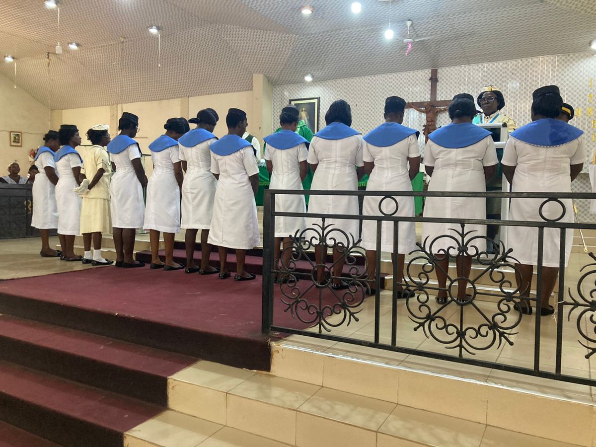 KohoGrand's tweet photo. KOFORIDUA-HO GRAND LADIES AUXILIARY GETS NEW AUXILIARY 

St. Michael Ladies Auxiliary No 861, Kete Krachi, has been inaugurated on the 8th of June 2024.19 new Sisters were initiated, two transferred Sisters making a total of 21 Sisters. https://t.co/WuVOi0vcpc