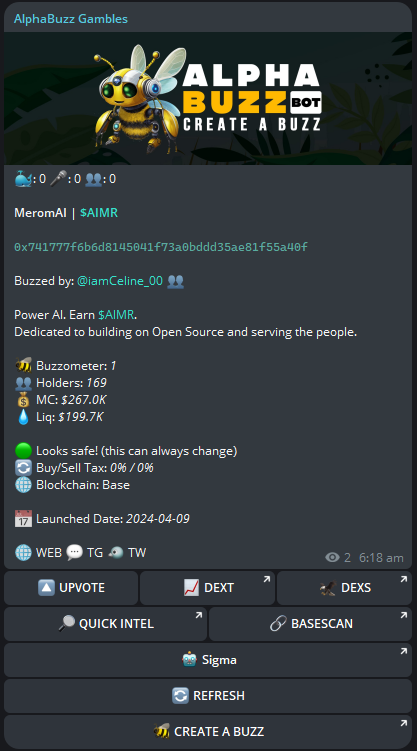 AlphaBuzz Gambles tweet media