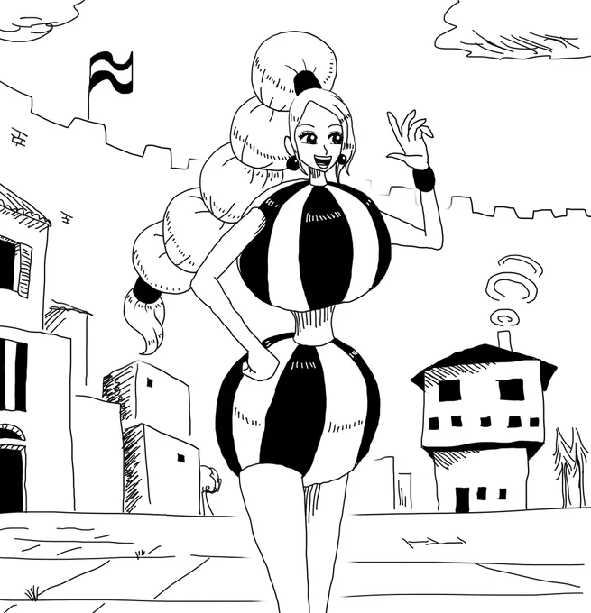 @Mudslinger985 Her specifically, not really, but I have done the one piece art style before, and I probably will in the future. But I could draw her in that style in the future too, we'll see. 