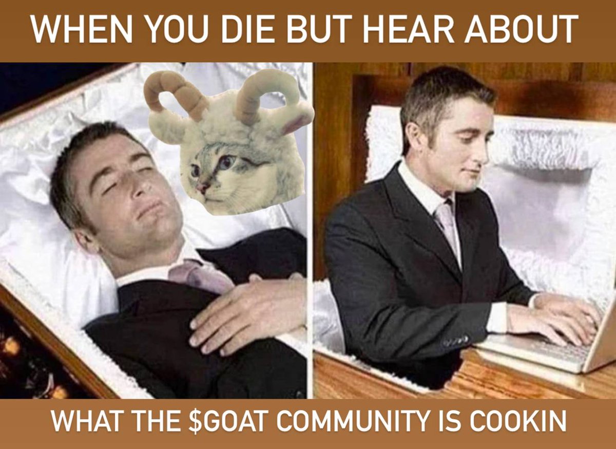 RudlordXBT's tweet photo. @profitierr the cat is goated. 

the ticker is $GOAT 

goat tuah mfer, get in https://t.co/871GGeDdEG