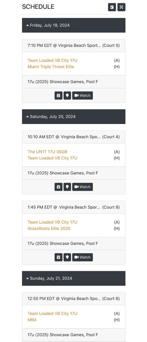FrankieCabrera_'s tweet photo. Team Loaded VB City 17U is playing in the @TheHoopGroup Grassroots Finale July 19-21 at the VB Sports Center https://t.co/th3jxxWCQK