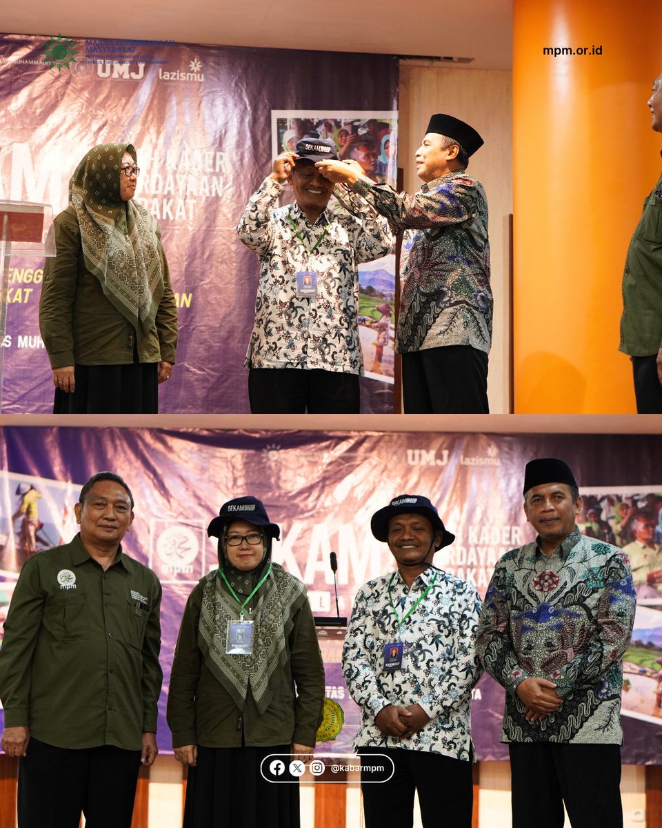 kabarmpm's tweet photo. Halo SobatMPM๐ค
MPM PP Muhammadiyah pada 12-15 Juli telah menyelenggarakan Sekolah Kader Pemberdayaan Masyarakat (SEKAM) Nasional Angkatan Pertama di Universitas Muhammadiyah Jakarta.
#KabarMPM #MajelisPemberdayaanMasyarakat #SekolahPemberdayaanMasyarakat #SEKAM #SEKAMNasional https://t.co/jNPkrtraPR