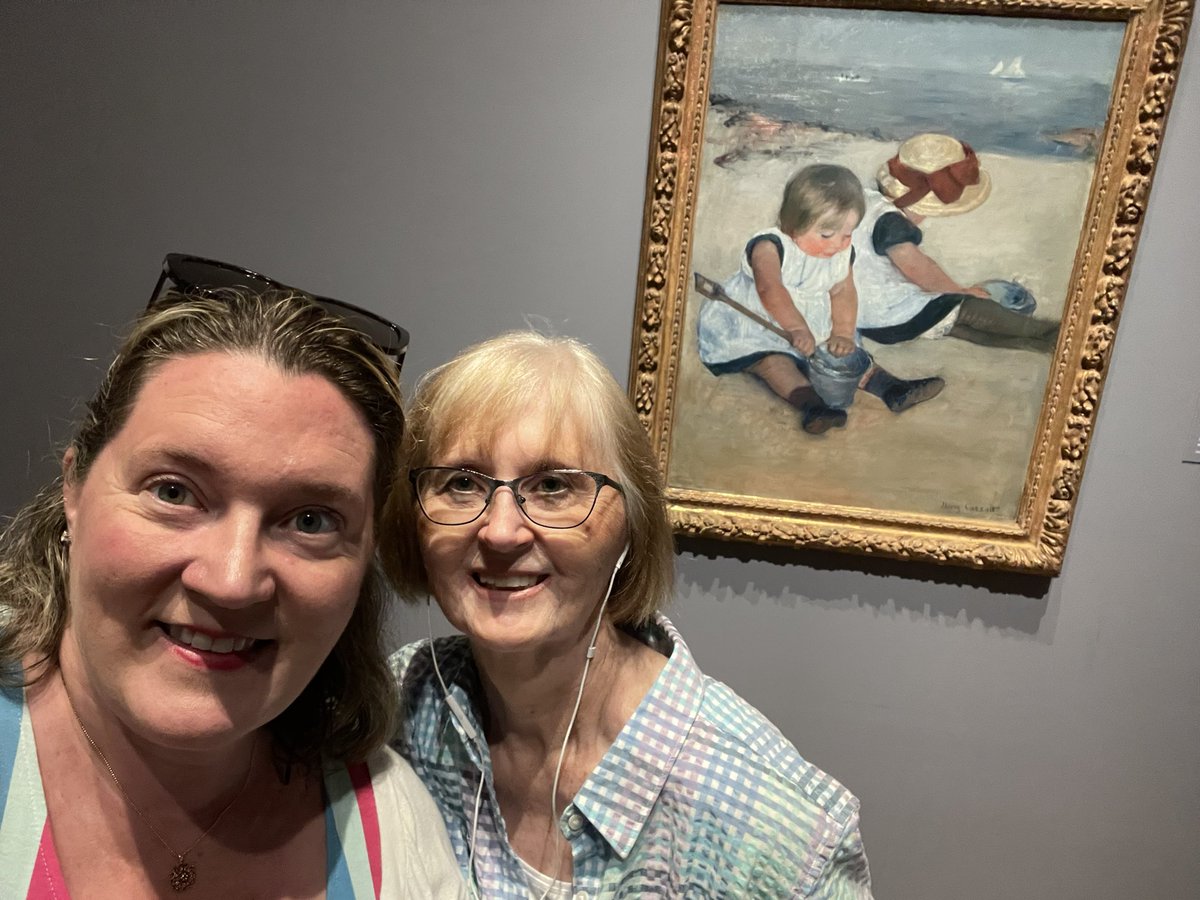 Lauren J. Myers @proflaurenmyers.bsky.social (@proflaurenmyers) on Twitter photo Took a day trip with my mom to Philadelphia today to see the #CassattatWork exhibit at the <a href="/philamuseum/">Philadelphia Museum of Art</a>. We enjoyed it and the audio narration was great! 🎨 Took a day trip with my mom to Philadelphia today to see the #CassattatWork exhibit at the <a href="/philamuseum/">Philadelphia Museum of Art</a>. We enjoyed it and the audio narration was great! 🎨