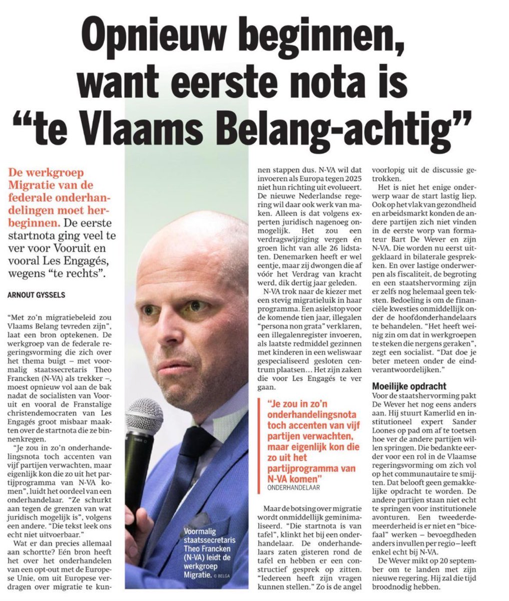puregalloise's tweet photo. @FransStevens4 @demorgen @de_NVA @Bart_DeWever Te vroeg gelachen, de linkse klootszakken kapen weeral is de regering: https://t.co/XAJUDhb4eR