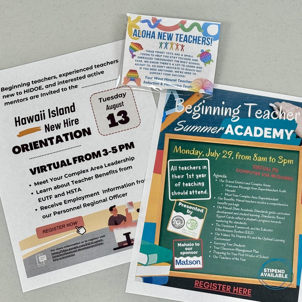 Planning for epic adventures? ️The West Hawaii Teacher Induction &amp; Mentoring Program offers professional development opportunities to keep you growing as an educator.   #LifelongLearning #TeacherGrowth