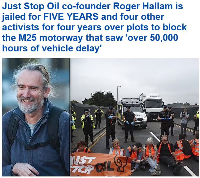 ThePatriotsPray's tweet image. About time these eco terrorists are held accountable.
#EcoTerrorists