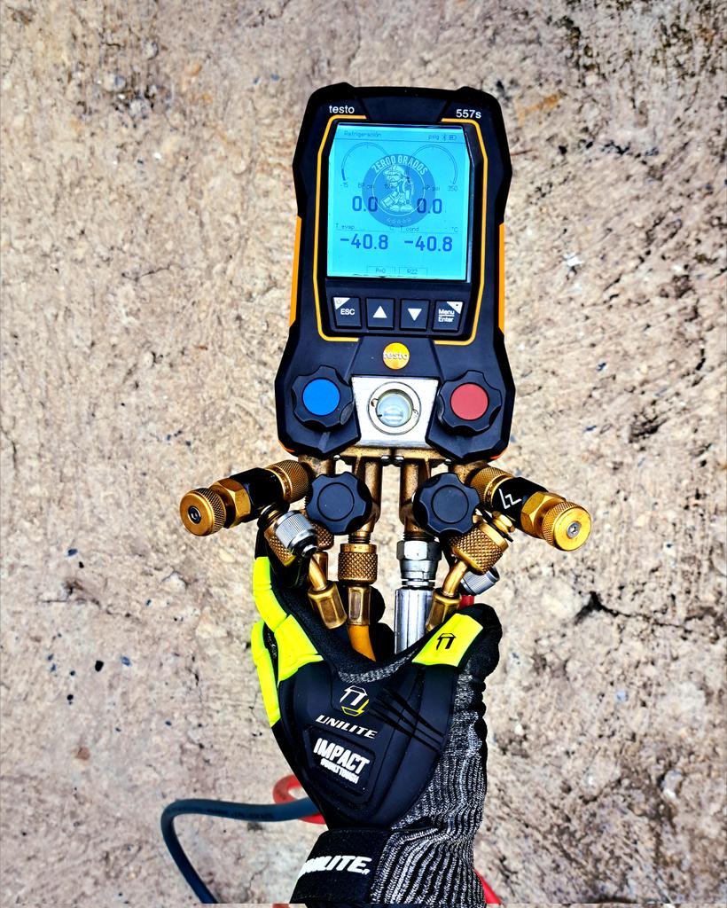#zeroogrados #AiresAcondicionados #tecnicos #hvac #acr #hvaclife #testo #testosmart #testo557s #unilite